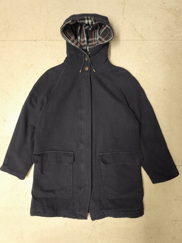 Vintage burberrys wool hooded - vintage,