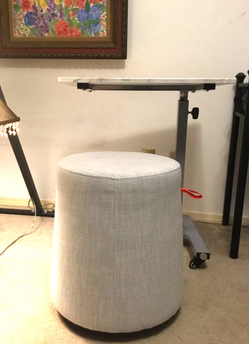 Mobile rolling desk table and - mobile,