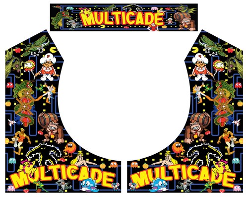 Multicade bartop arcade side - bartop,