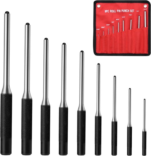 Roll pin punch set - pin, 1/16