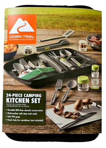 Camping utensils kitchen set - camping,