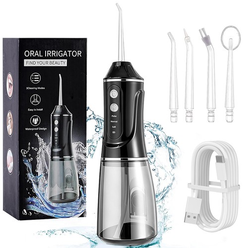 Cordless water flosser dental - water,