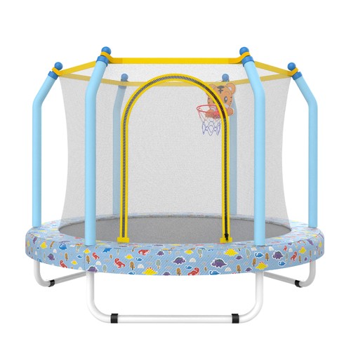 Blue forest inch trampoline - 55-inch,