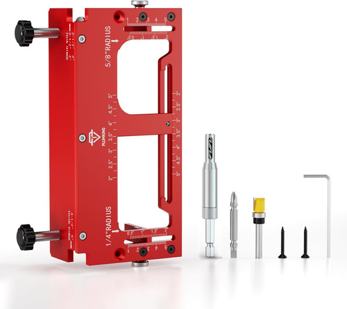 Door hinge jig for - door,