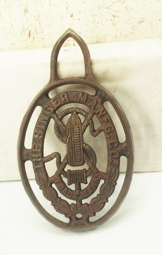 Vtg antique singer treadle - singer,