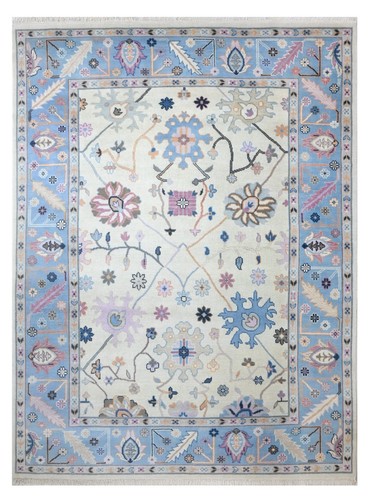 Hand knotted turkish oushak - **hand,