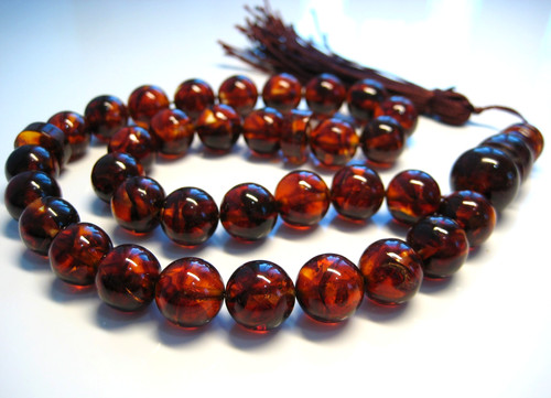 Islamic prayer beads - prayer, pressed