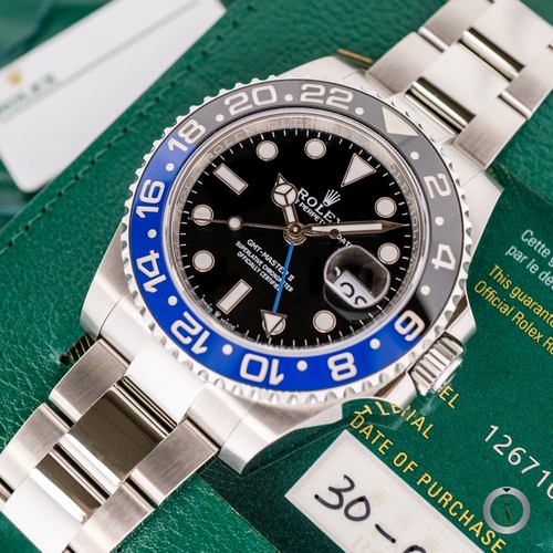 Rolex gmt master - ii, 126710