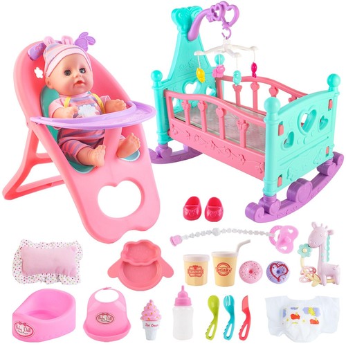 Deao baby doll set - deao, crib