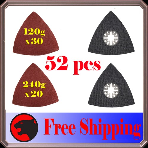Triangular sanding kit - 52, pc