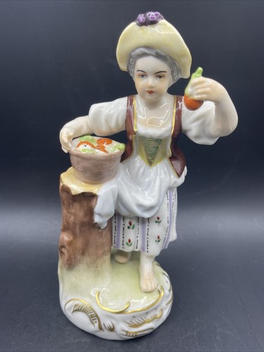 Dresden porcelain lady - dresden,