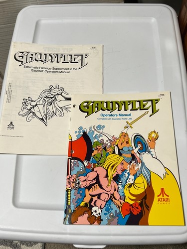 1985 atari gauntlet operators - atari,