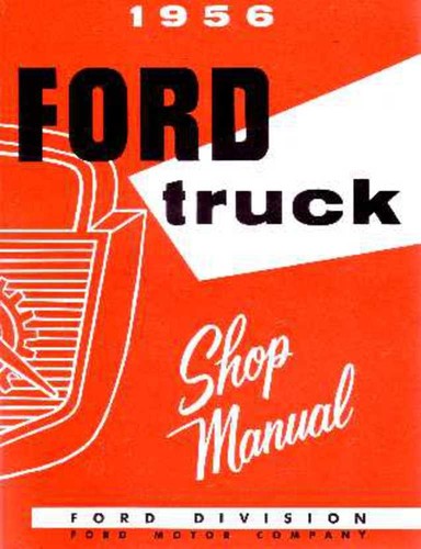 1956 ford truck - truck, f-100,