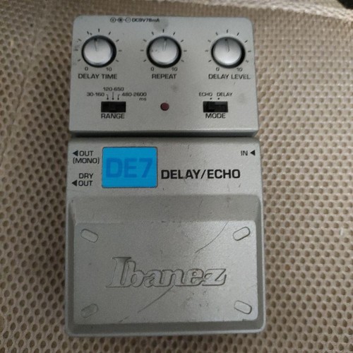 Ibanez de7 delay - ibanez, echo