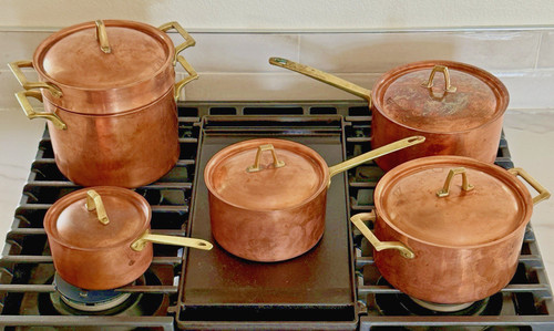 Copper pans paul revere - copper,