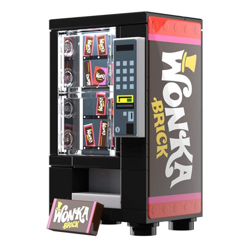 Wonka bars vending machine - vending,