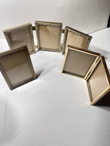 Vintage gold tone metal - 3,