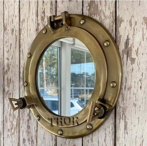 Antique porthole wall - porthole,