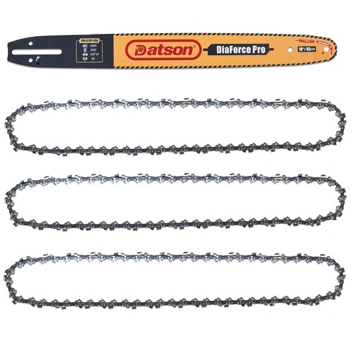 Chainsaw guide bar chains - guide, bar&chains