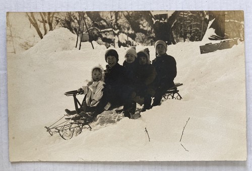 Antique vintage rppc - vintage, postcard