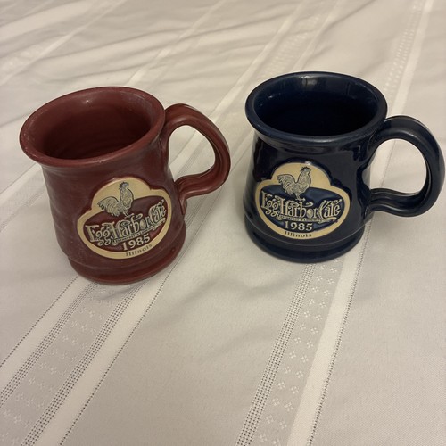 Set deneen pottery - pottery, egg