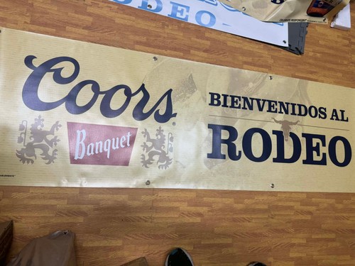 Coors banquet welcome rodeo - welcome,