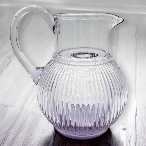 Purple amethyst ribbed glass - ribbed,