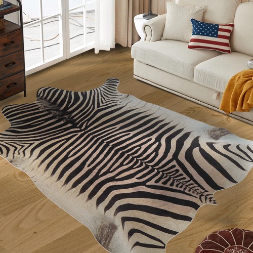 Guyekobe large zebra rug - large,