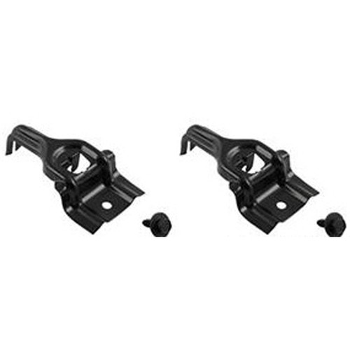 Upper radiator brackets and - brackets,