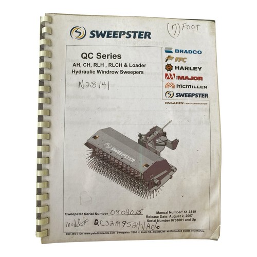 Sweepster series hydraulic - series,
