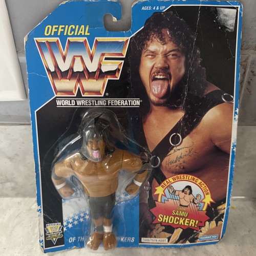 Wwf hasbro series samu - hasbro,