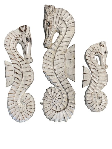 Set seahorse distressed - of,