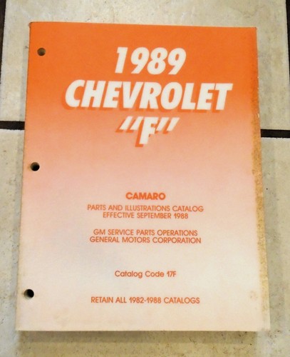 Nos 1989 chevrolet camaro - nos,