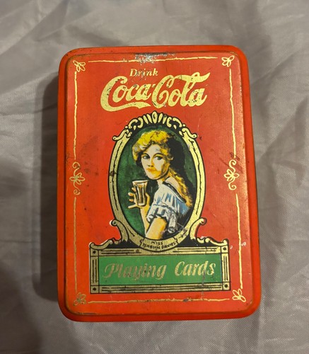 Vintage coca cola 1980 - coca, playing