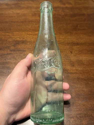 Pepsi cola bottle glass - pepsi,