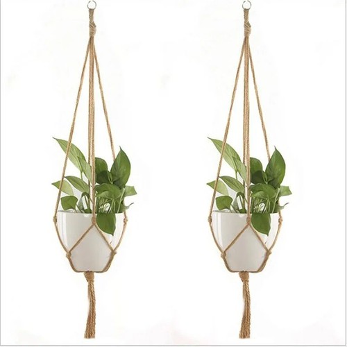 Macrame plant hanger indoor - plant,