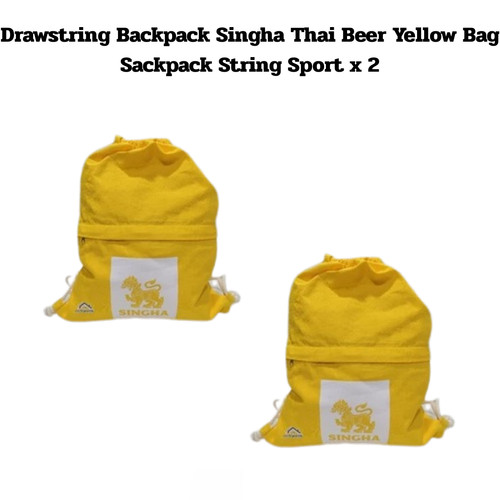 Singha thai beer - singha, drawstring