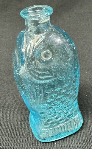 Vintage miniature blue - 3”,
