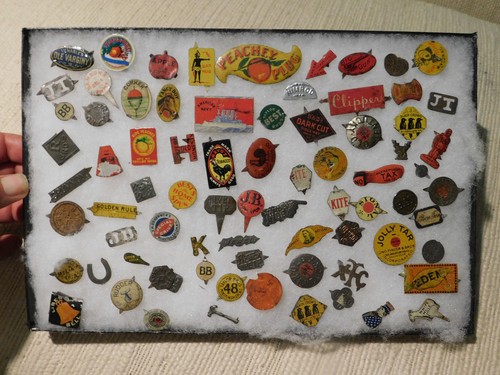 Antique tobacco tags - 1, 78