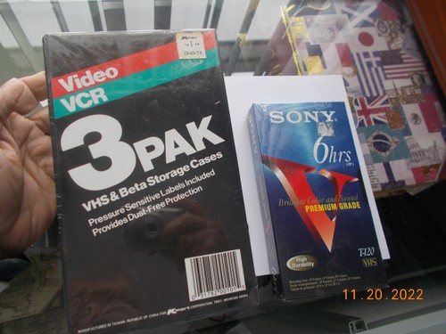 Sealed pack vhs and beta - pack,