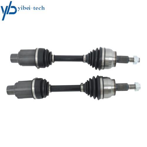 Pair front axle shaft set - cv,