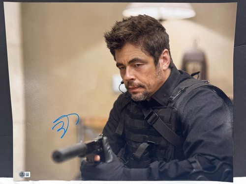 Benicio del toro - toro, signed