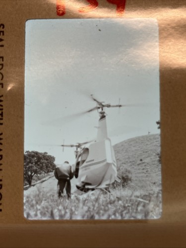 Vintage 25mm helicopter - helicopter, slide
