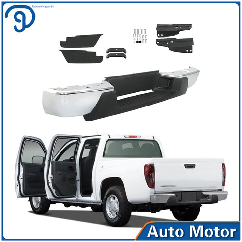Rear bumper chrome steel for - bumper,