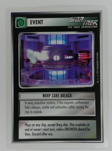 Star trek ccg warp core - trek,