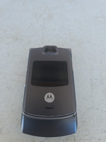 Motorola razr silver - silver, flip