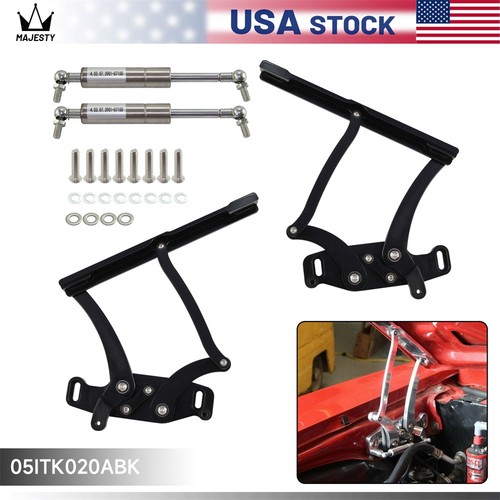 Billet hood hinge kit - hood, &