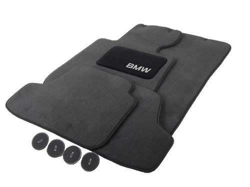 Bmw oem black carpeted - oem,