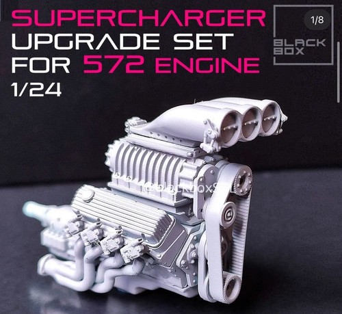 Scale resin chevy 572 - 3d,