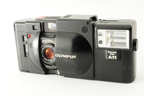Olympus black rangefinder - black,